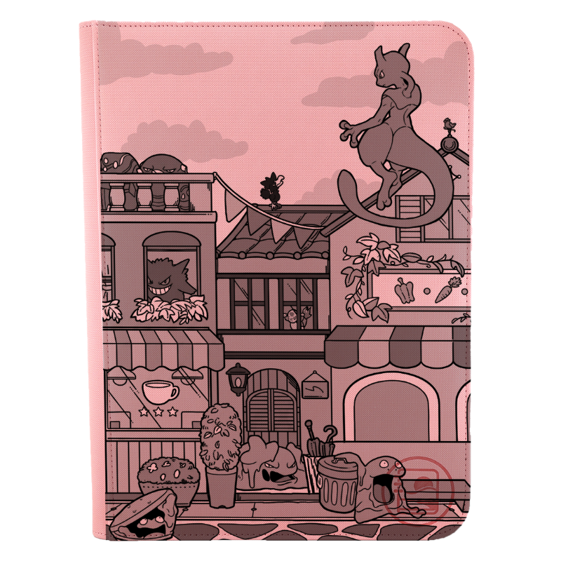 Mewtwo Skyline Binder – Oasis Binders (view 3)