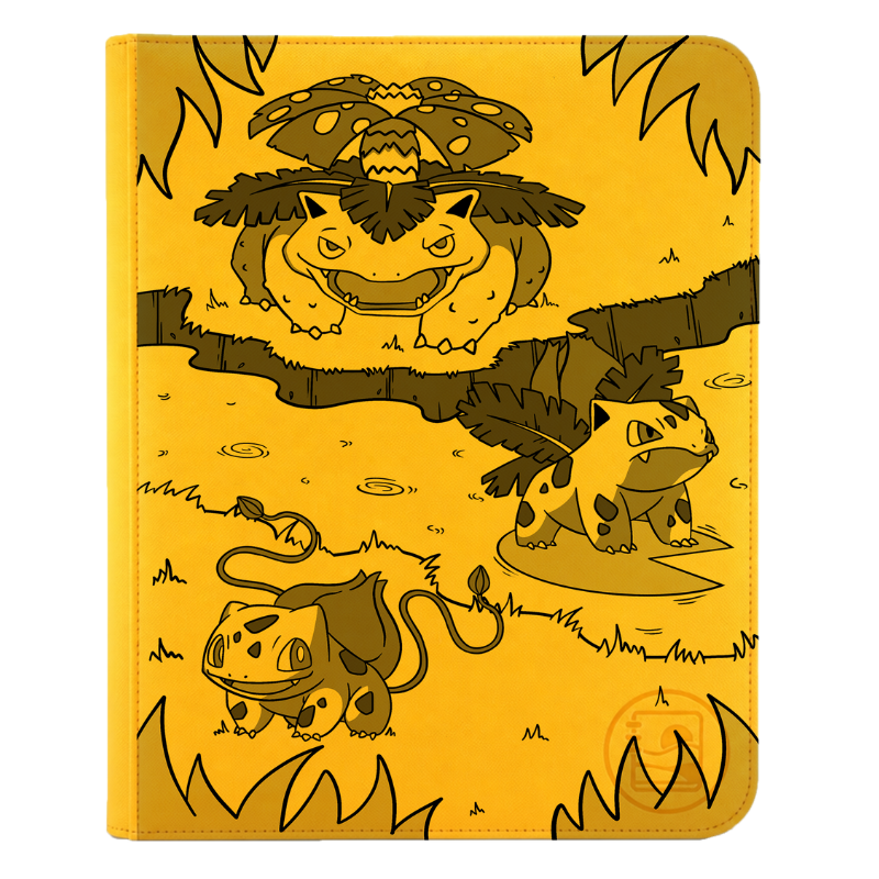 Bulbasaur Evolution Binder – Oasis Binders (view 9)