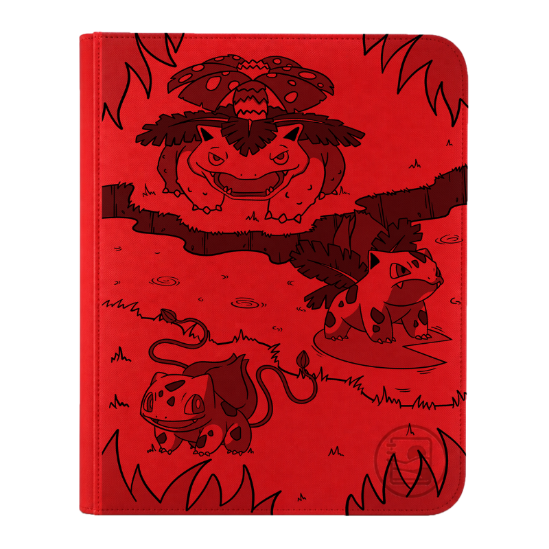 Bulbasaur Evolution Binder – Oasis Binders (view 4)