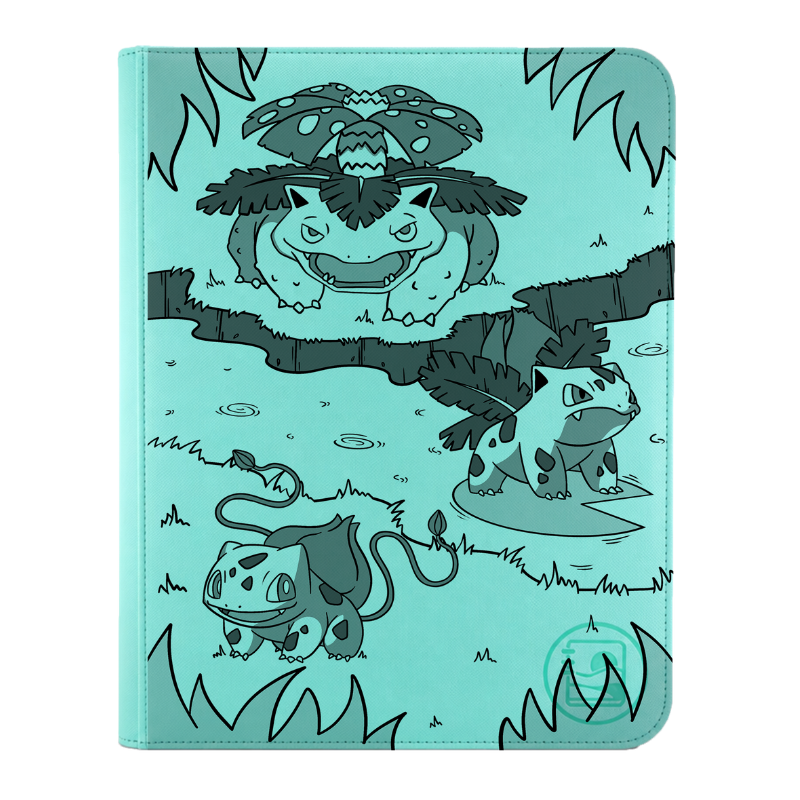Bulbasaur Evolution Binder – Oasis Binders
