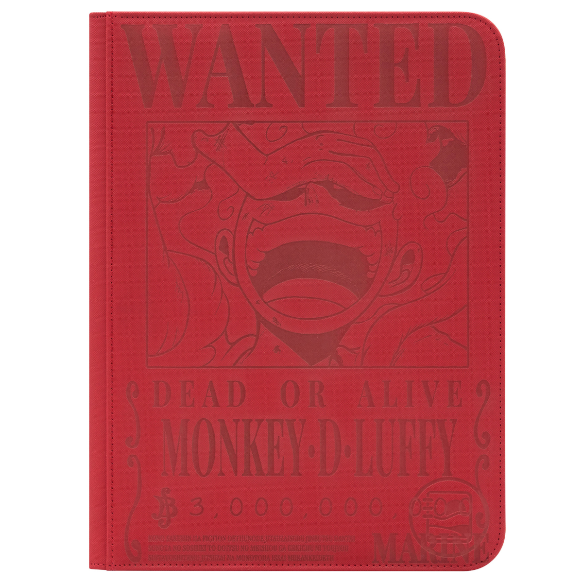 Luffy Wanted Binder – Oasis Binders