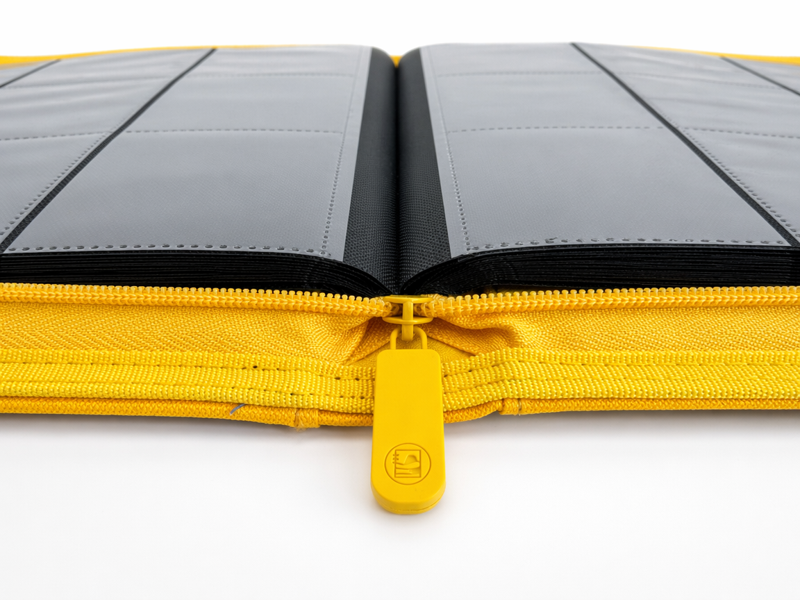 Oasis Binders Golden Series 9 Pocket Zip Trading Card Binder – colour range