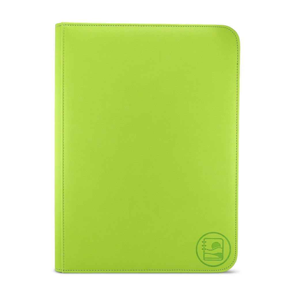 Oasis Binders Golden Series 9 Pocket Zip Trading Card Binder – colour range