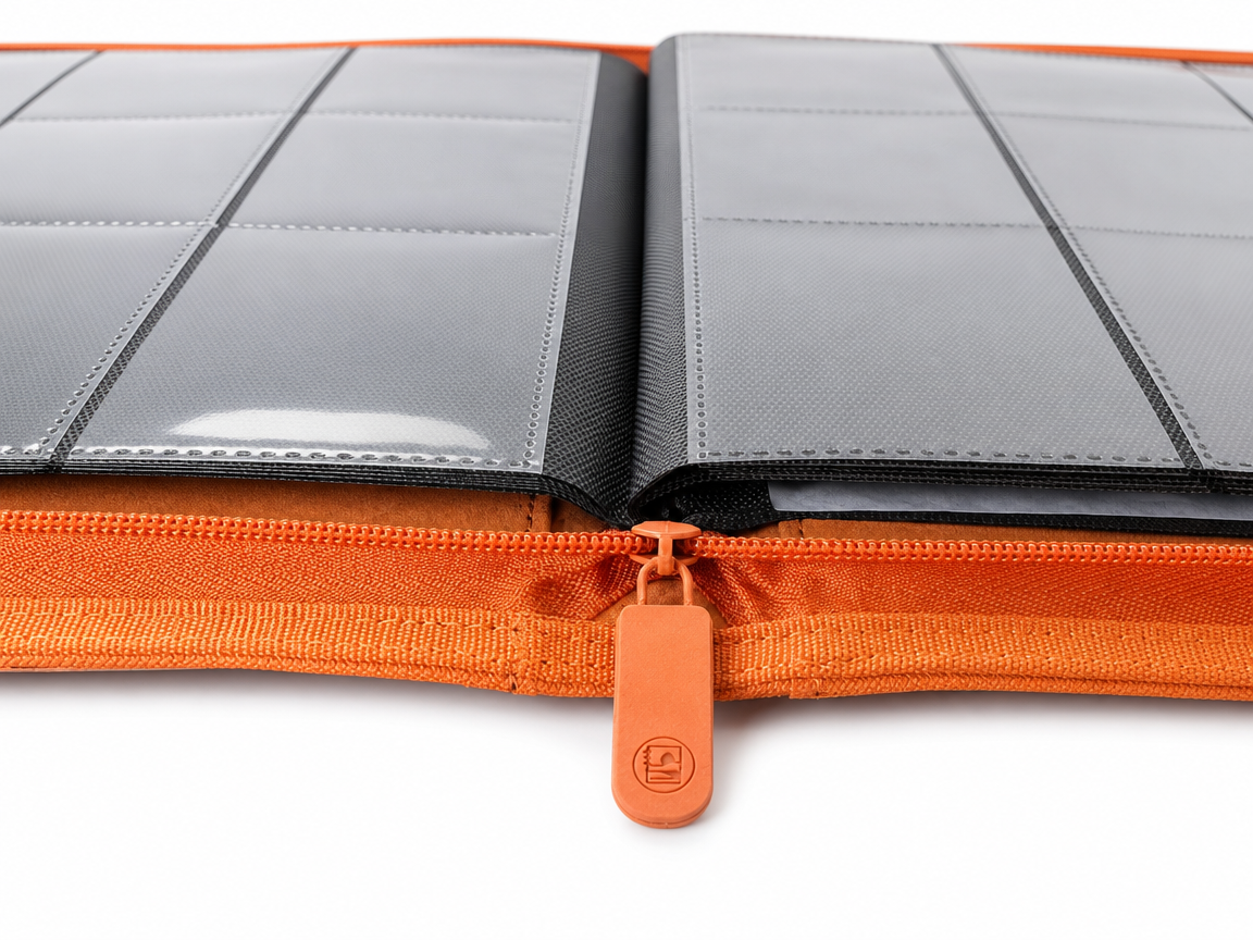 Oasis Binders Golden Series 9 Pocket Zip Trading Card Binder – colour range