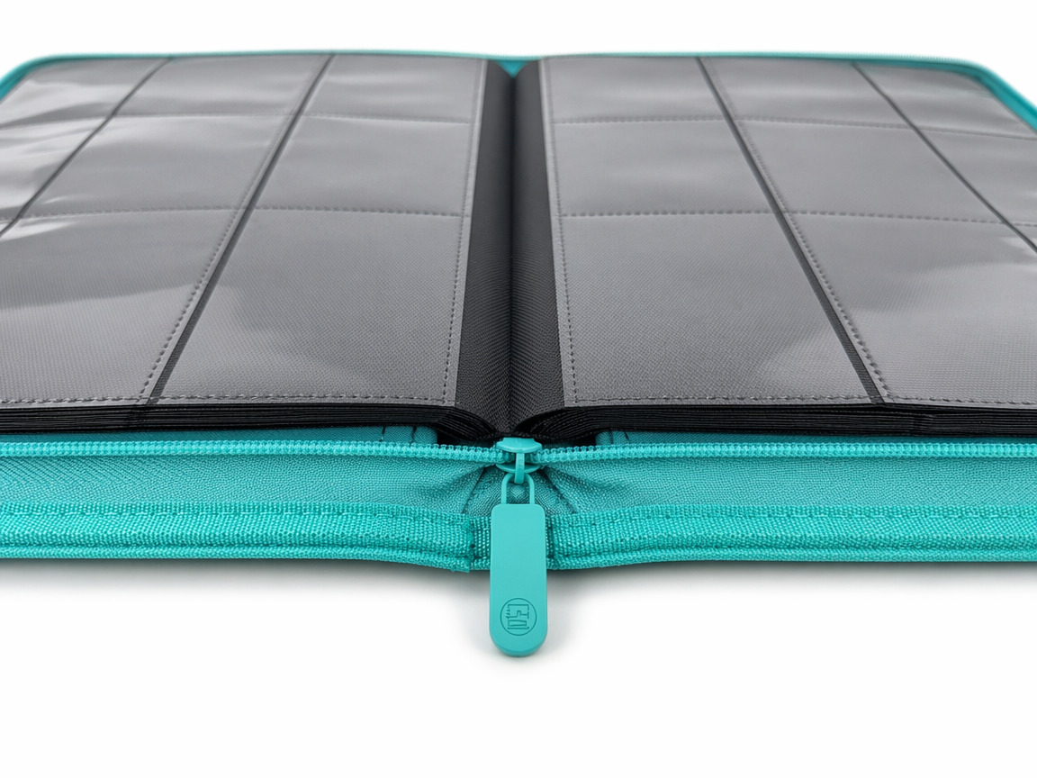 Oasis Binders Golden Series 9 Pocket Zip Trading Card Binder – colour range