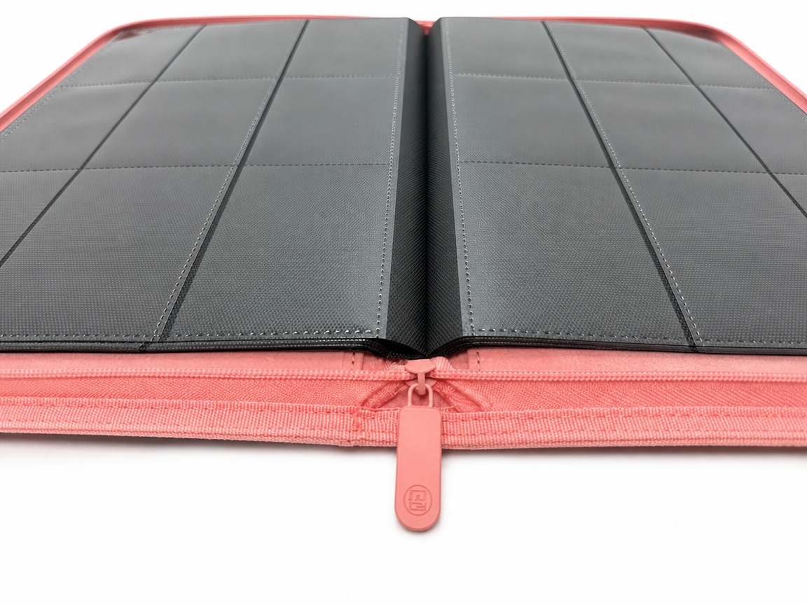 Oasis Binders Golden Series 9 Pocket Zip Trading Card Binder – colour range