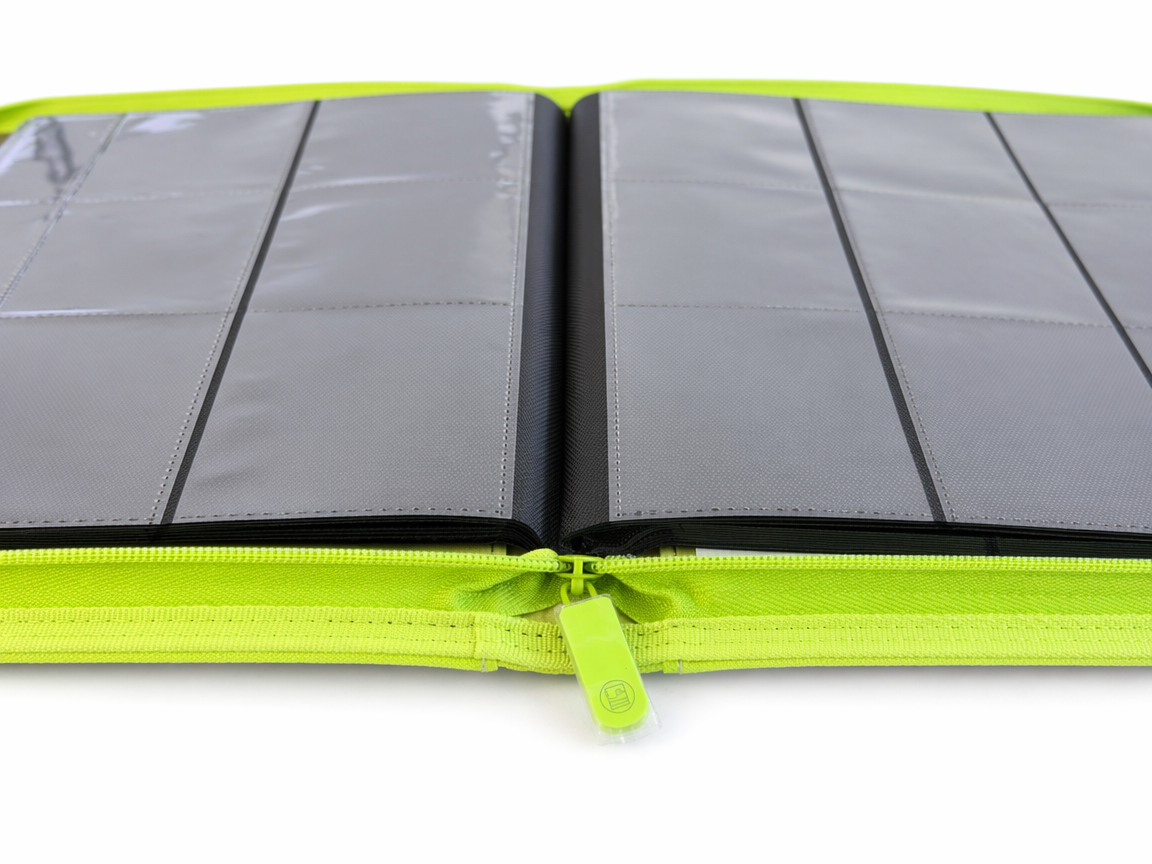 Oasis Binders Golden Series 9 Pocket Zip Trading Card Binder – colour range