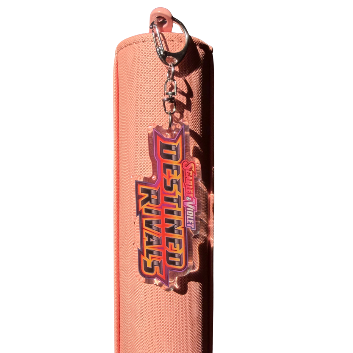 Destined Rivals Acrylic Keychain – TCG Binder Charm – Oasis Binders