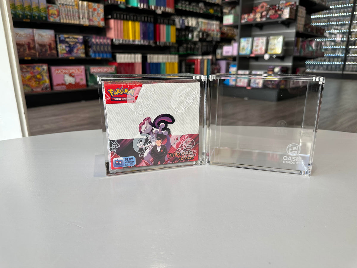 Booster Box Protective Acrylic Display Case – Oasis Binders (view 3)